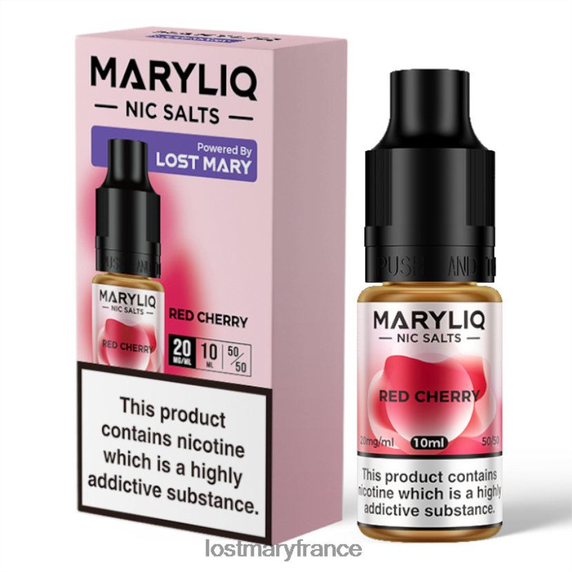 LOST MARY Flavors - Sels de Nic Lost Mary Maryliq - 10 ml rouge NH228Z224