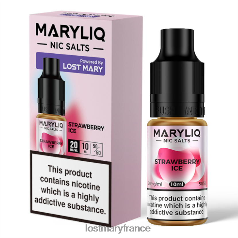 LOST MARY Vape Flavors - Sels de Nic Lost Mary Maryliq - 10 ml fraise NH228Z225