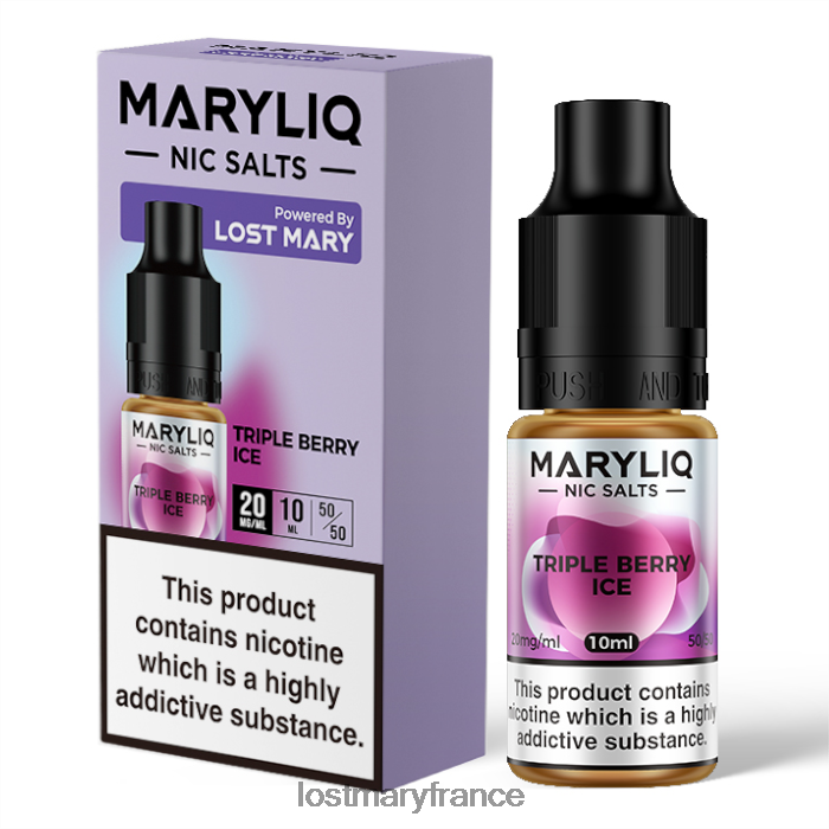 LOST MARY Vape France - Sels de Nic Lost Mary Maryliq - 10 ml tripler NH228Z217