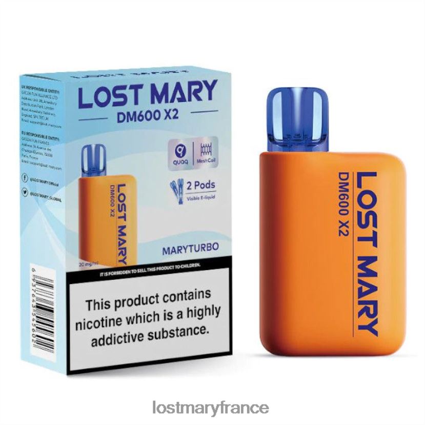 LOST MARY Vape Flavors - perdu mary dm600 x2 vape jetable maryturbo NH228Z195