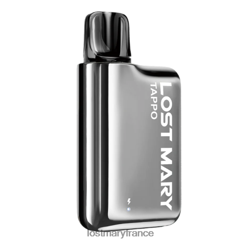 LOST MARY Flavors - kit de dosettes préremplies Lost Mary Tappo - dosette préremplie acier inoxydable argenté + glace à la fraise NH228Z174
