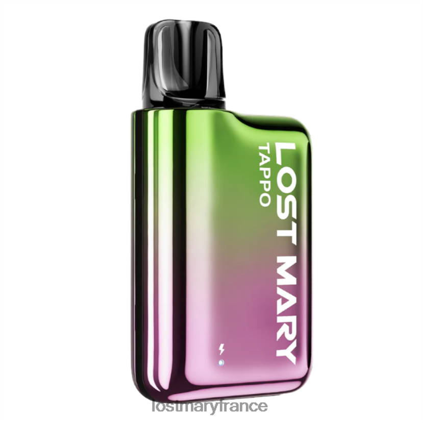 LOST MARY Vape Flavors - kit de dosettes préremplies Lost Mary Tappo - dosette préremplie vert rose + pastèque NH228Z175