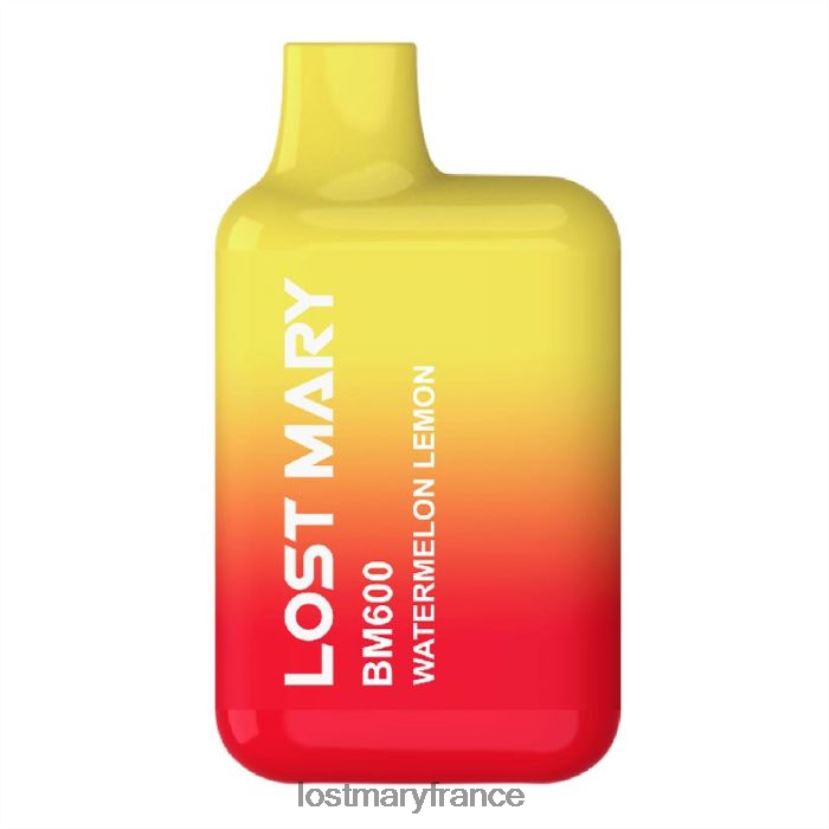 LOST MARY Vape Flavors - vape jetable perdue mary bm600 citron pastèque NH228Z125